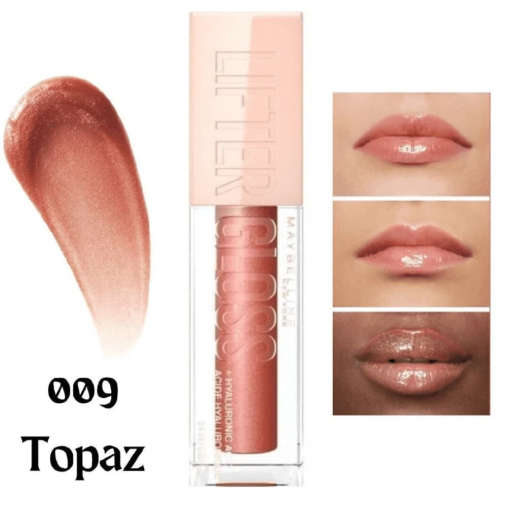 ملمع شفاه مايبيلين ليفتر غلوس 009 توباز – Maybelline Lifter Gloss 009 Topaz