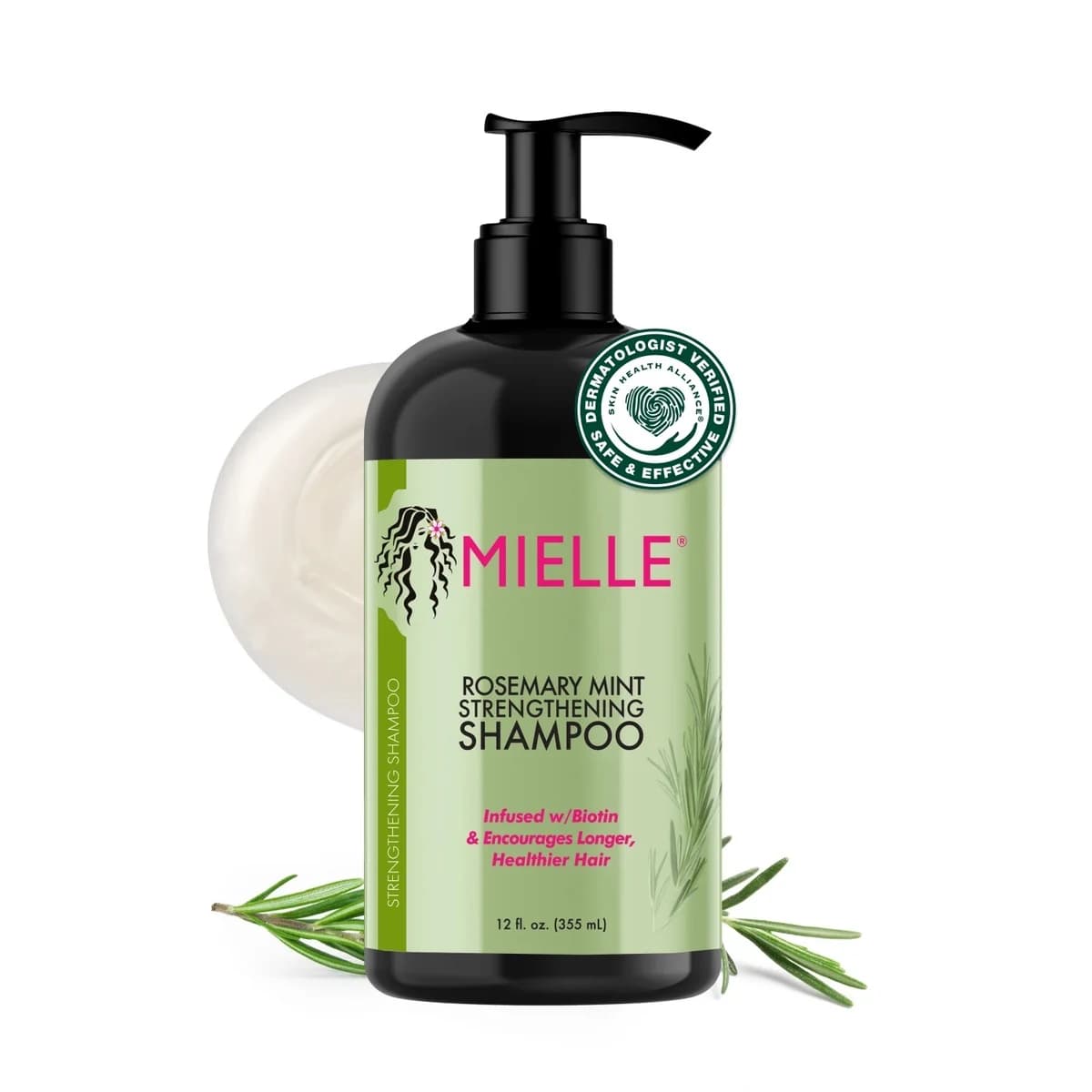 شامبو للشعر من - Mielle Rosemary Mint Strengthening Shampoo