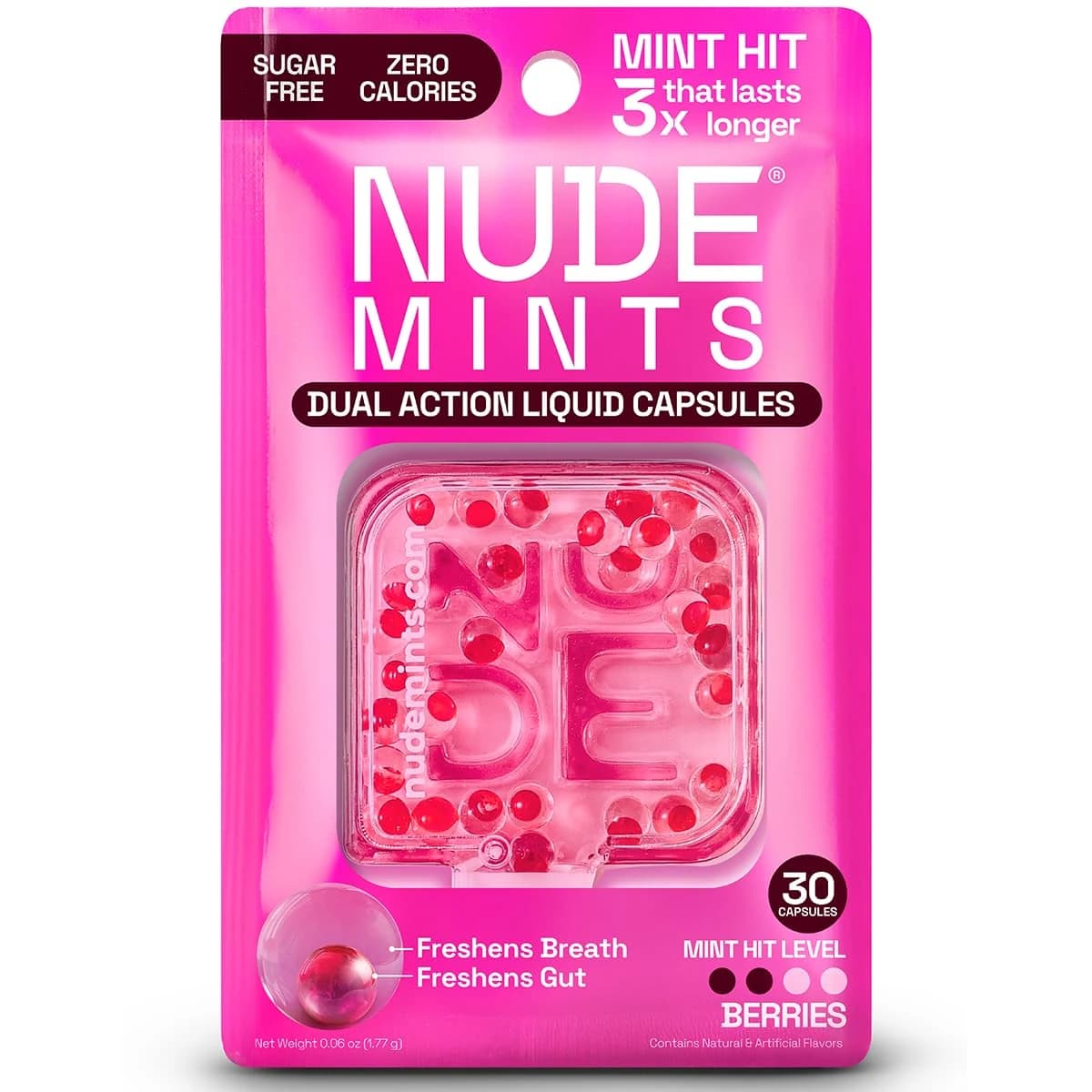كبسولات معطرة للفم - NUDE MINTS