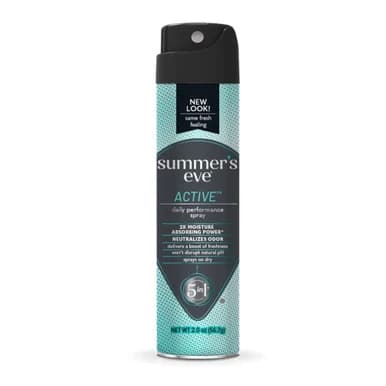 سمرز إيف – بخاخ الأداء اليومي (Summer's Eve Active Daily Performance Spray)