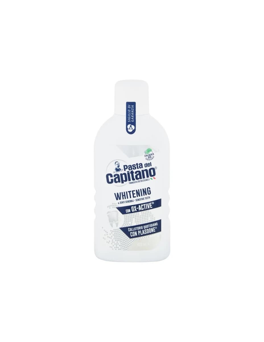 غسول فم مبيض للأسنان الحساسة Pasta del Capitano Whitening Mouthwash