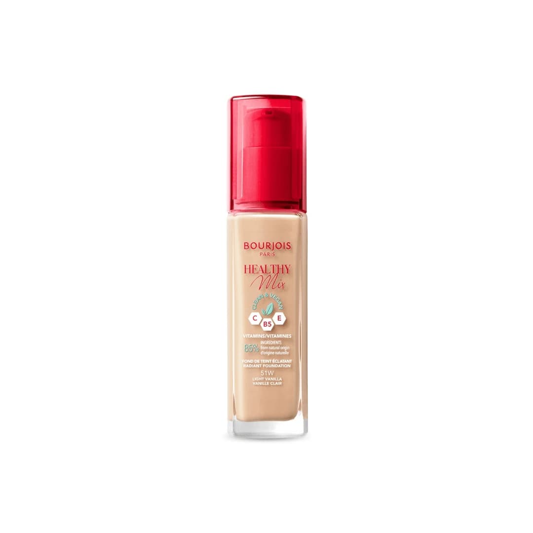 كريم أساس بورجوا هيلثي ميكس 51 – Bourjois Healthy Mix Foundation 51